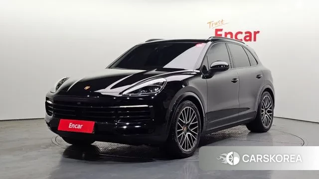 Porsche Cayenne (PO536) 2019 Черный из Кореи