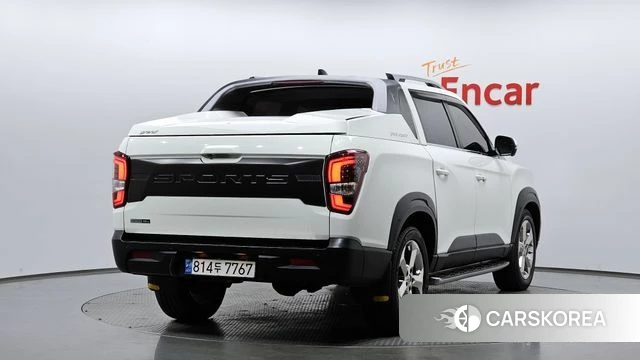 Ssangyong The New Rexton Sport 2022 Белый из Кореи