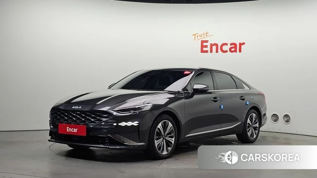 Kia K8 Hybrid 2023 Серый из Кореи