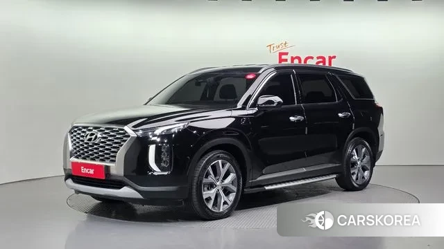 Hyundai Palisade 2021 Черный из Кореи