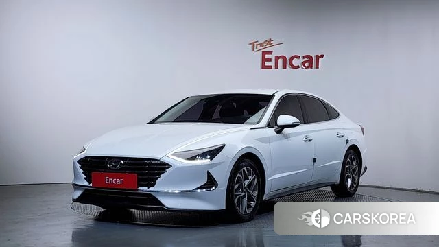 Hyundai Sonata (DN8) 2020 Белый из Кореи