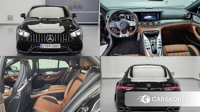 Mercedes-Benz AMG GT 2020 Черный из Кореи