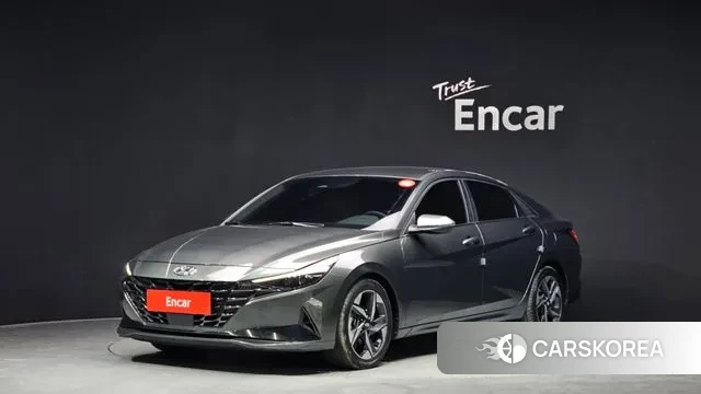 Hyundai Avante (CN7) 2022 Серый из Кореи