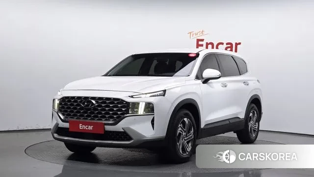 Hyundai The New Santa Fe 2022 Белый из Кореи