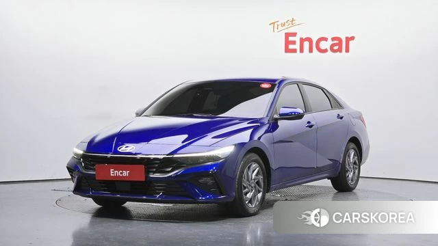 Hyundai The New Avante (CN7) 2023 Синий из Кореи