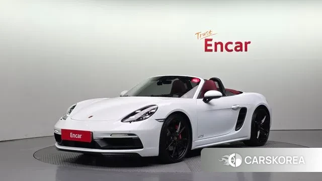 Porsche 718 Boxster 2018 Белый из Кореи
