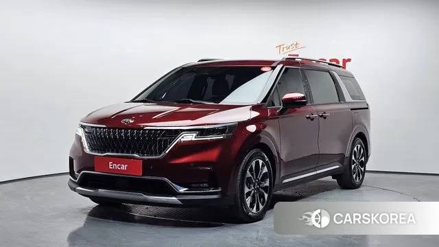 Kia Carnival 4th generation 2020 Красный из Кореи