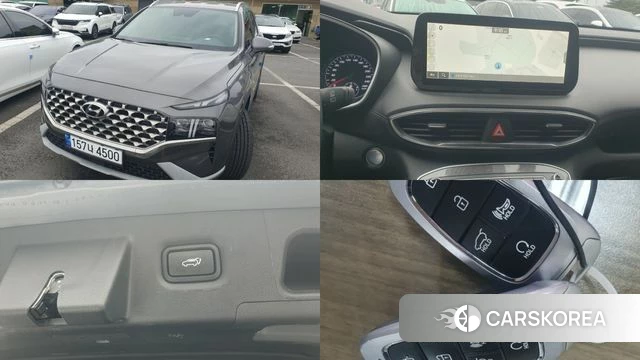 Hyundai The New Santa Fe 2022 Серый из Кореи