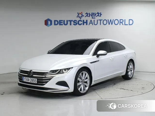 Volkswagen Arteon 2022 Белый из Кореи
