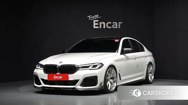 BMW 5 Series (G30) 2023 Белый из Кореи