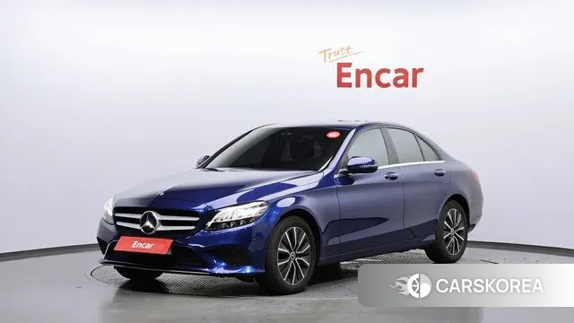 Mercedes-Benz C-Class W205 2019 Синий из Кореи