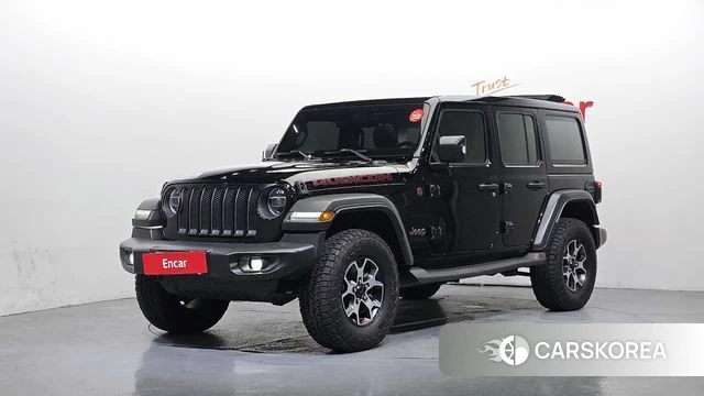 Jeep Wrangler (JL) 2021 Черный из Кореи