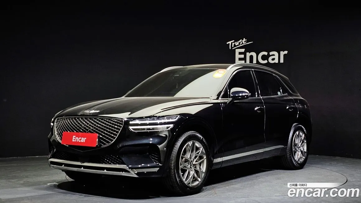 Genesis GV70 2023 Черный из Кореи