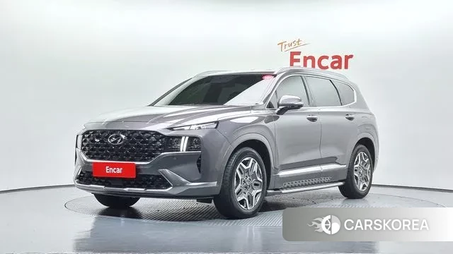 Hyundai The New Santa Fe 2022 Серый из Кореи