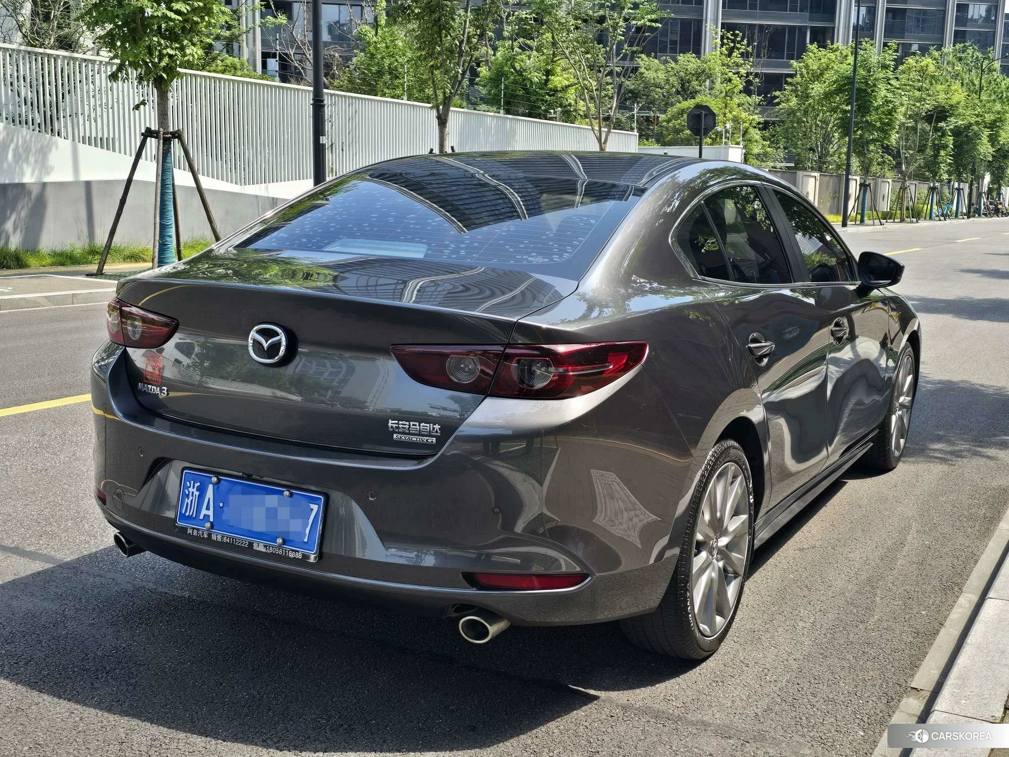Mazda 3 Angkesaila 2021 Темно-серый из Китая