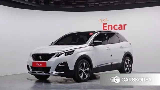 Peugeot 3008 second generation 2018 Белый из Кореи