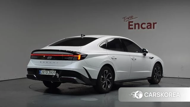 Hyundai Sonata D Edge (DN8) 2024 Белый из Кореи