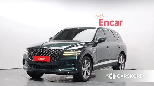 Genesis GV80 2021 Темно-зеленый из Кореи