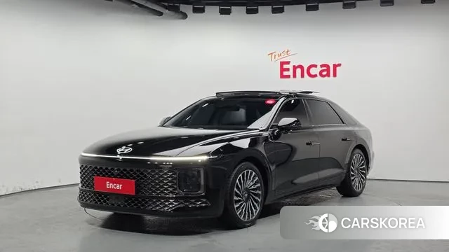 Hyundai Grandeur Hybrid (GN7) 2025 Черный из Кореи