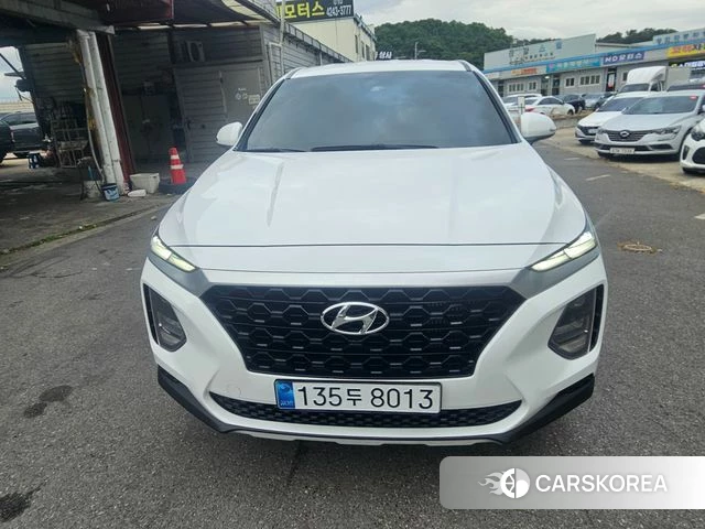 Hyundai Santa Fe TM 2019 Белый из Кореи