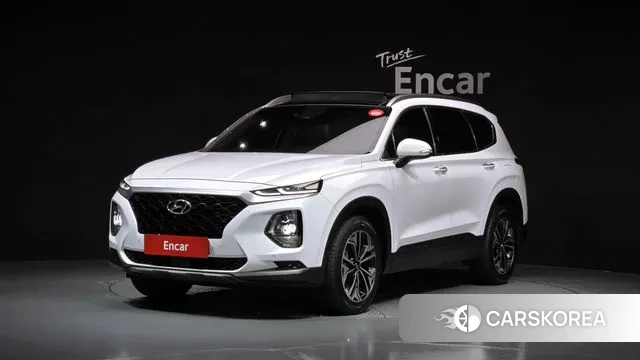 Hyundai Santa Fe TM 2018 Белый из Кореи