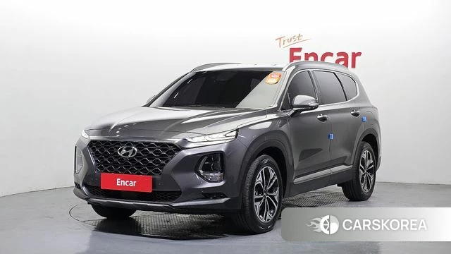 Hyundai Santa Fe TM 2019 Серый из Кореи