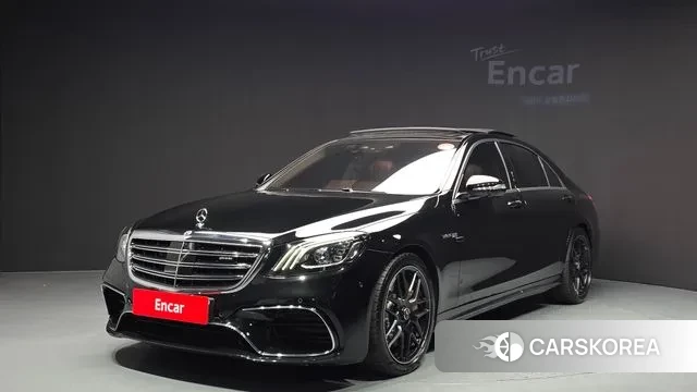Mercedes-Benz S-Class W222 2020 Черный из Кореи