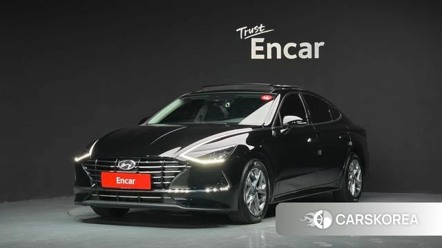 Hyundai Sonata (DN8) 2019 Черный из Кореи