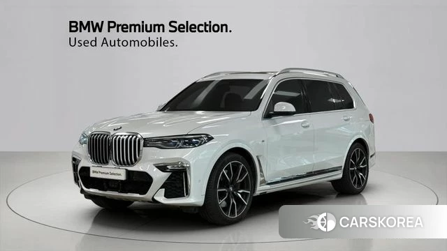 BMW X7 (G07) 2022 Белый из Кореи