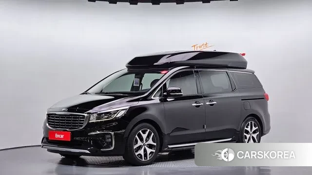 Kia The New Carnival 2019 Черный из Кореи