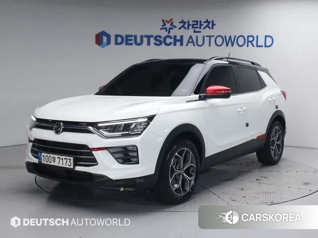 Ssangyong Beautiful Korando 2021 Белый из Кореи