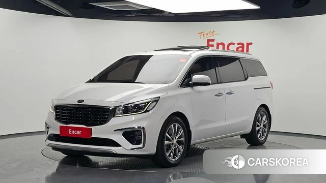 Kia The New Carnival 2018 Белый из Кореи