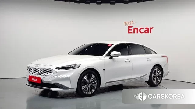 Kia K8 Hybrid 2023 Белый из Кореи