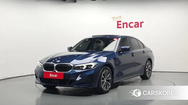 BMW 3 Series (G20) 2023 Синий из Кореи