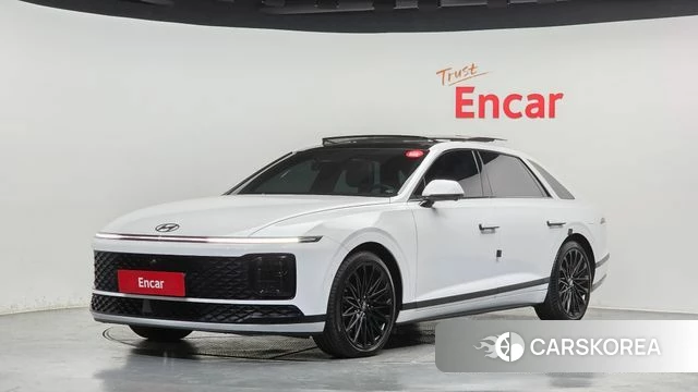 Hyundai Grandeur (GN7) 2023 Белый из Кореи