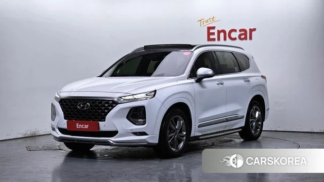 Hyundai Santa Fe TM 2018 Белый из Кореи