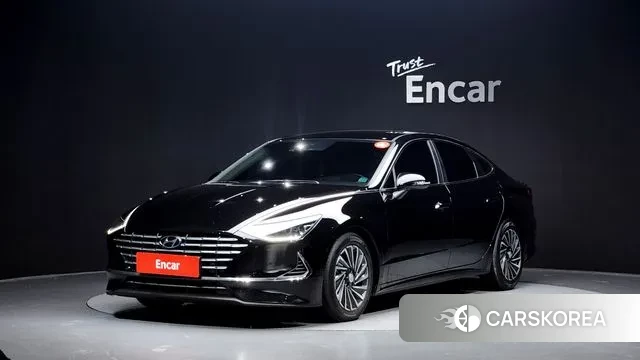 Hyundai Sonata Hybrid (DN8) 2021 Черный из Кореи