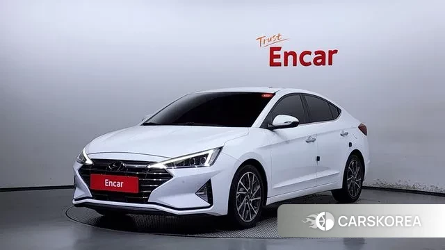 Hyundai The New Avante AD 2019 Белый из Кореи