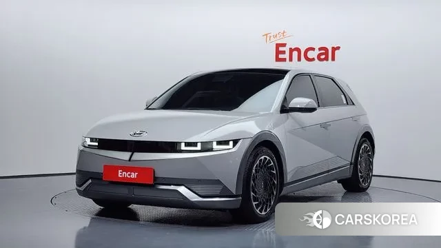Hyundai Ionic 5 2021 Серебристо-серый из Кореи