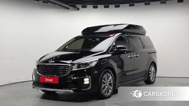 Kia The New Carnival 2018 Черный из Кореи