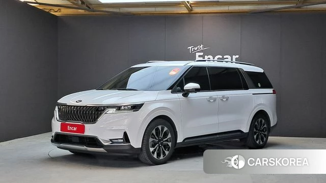 Kia Carnival 4th generation 2021 Белый из Кореи