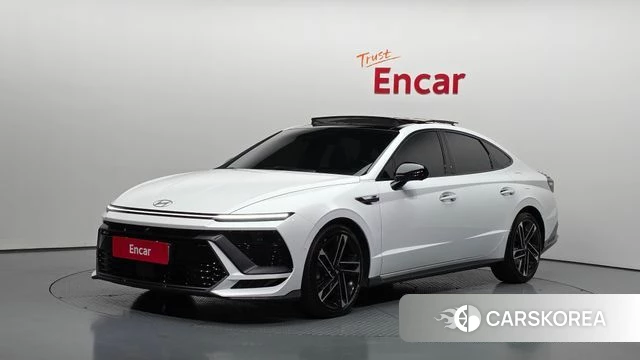 Hyundai Sonata D Edge (DN8) 2024 Белый из Кореи