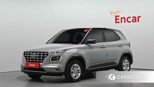 Hyundai Venue 2024 Серебристо-серый из Кореи