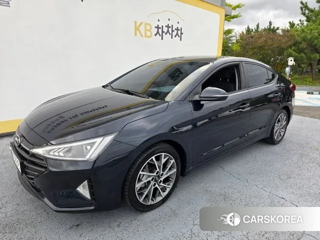 Hyundai The New Avante AD 2019 Синий из Кореи