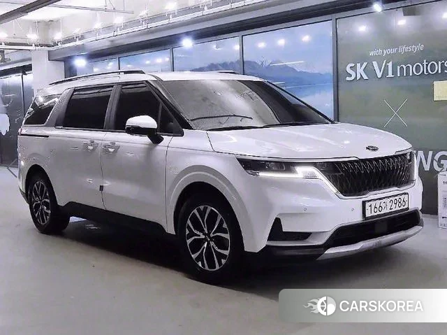 Kia Carnival 4th generation 2021 Белый из Кореи