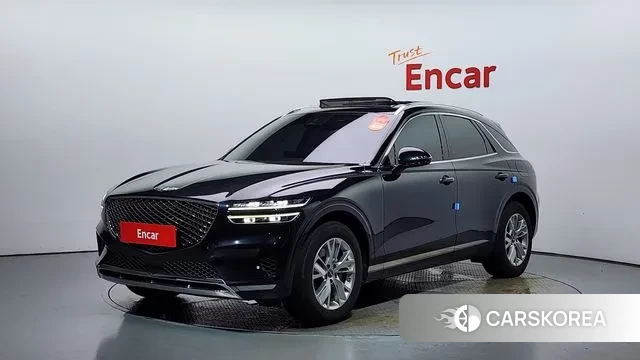 Genesis GV70 2021 Черный из Кореи