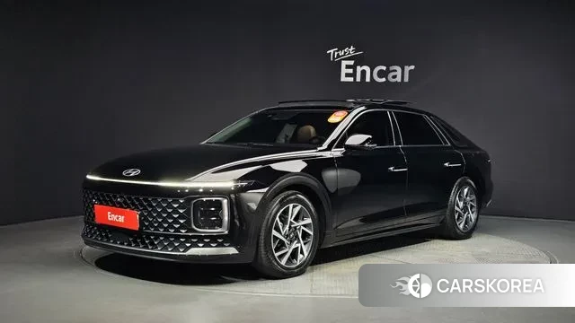 Hyundai Grandeur Hybrid (GN7) 2023 Черный из Кореи