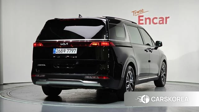 Kia Carnival 4th generation 2023 Черный из Кореи