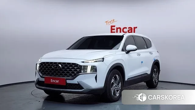 Hyundai The New Santa Fe 2022 Белый из Кореи