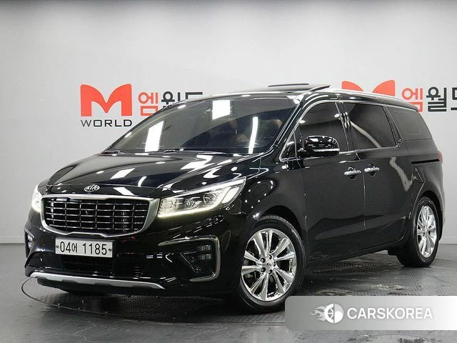 Kia The New Carnival 2018 Черный из Кореи
